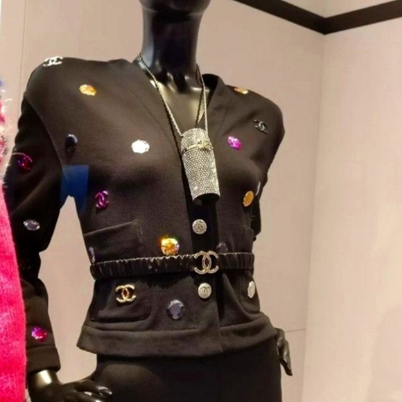 Chanel crystal jeweled jacket Fr36 - Picture 1 of 10